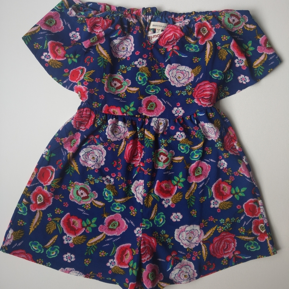 Monteau Floral Romper
